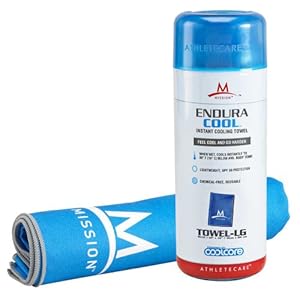 MISSION Athletecare Enduracool Towel (Blue, Large)