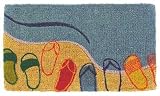 Summer Splash Coir Doormat