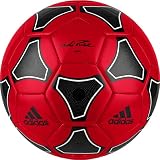 Adidas Adipure Glider Soccer Ball, Light Scarlet/Black/White, 5