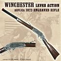 Winchester Lever Action Rifle 1873 Engraved Rifle 38" Replica