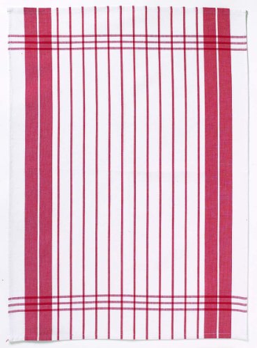 Winkler - 6118035403 - Lot de 3 Torchons - Rouge