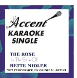 The Rose by Bette Midler Karaoke CD+G Single