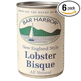 Bar Harbor All Natural Lobster Bisque, 10.5-Ounce Cans (Pack of 6)