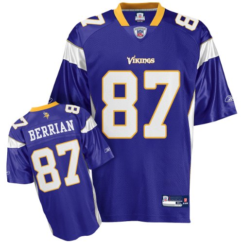 Reebok Minnesota Vikings Bernard Berrian Replica Jersey XX Large