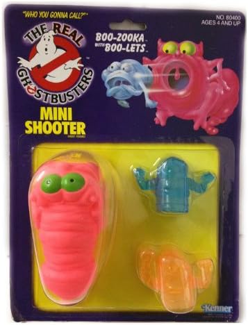 BOO-ZOOKA with BOO-LETS MINI SHOOTER Ghost Action Figures / THE REAL GHOSTBUSTERS / Kenner 1986