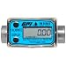 GPI TM100 PVC Turbine Flowmeter, 5 to 50 gpm Flow Range, 1" M Slip
