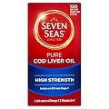 Seven Seas Pure Cod Liver Oil High Strength With Omega 3 Plus Vitamins D & E  120 Capsules