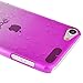 Hot Pink Raindrop Crystal Hard Back Cover Case for Apple iPod Touch 5th Generation 5G 5 Hot Pink+White-1