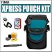 Electronics : Tenba Xpress Pouch (Large) Black/Teal and Camera Accessory Outfit For Compact Cameras- Tenba ATENXCLPBRT1