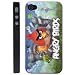 Angry Birds Pattern Plastic Hard Case for iPhone 4