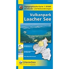 Vulkanpark Laacher See (WR) 1 : 50 000: Topographische Karte mit Wander- und Radwanderwegen