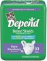 Depend Belted Shields with Tabbed Straps, Extra Absorbency, Case of Four-30 Count (120 Undergarments)