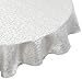 Lenox Holiday Innocence 70 Inch Round Tablecloth, Silver