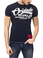 Rivaldi Camiseta Manga Corta (Azul Marino)