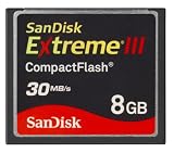 SanDisk ExtremeIII CF 8GB SDCFX3-008G-J31