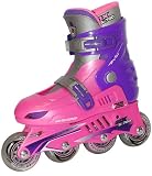 Xcess MX S780 Adjustable Inline Skates - Medium (UK12 Jnr to UK2)