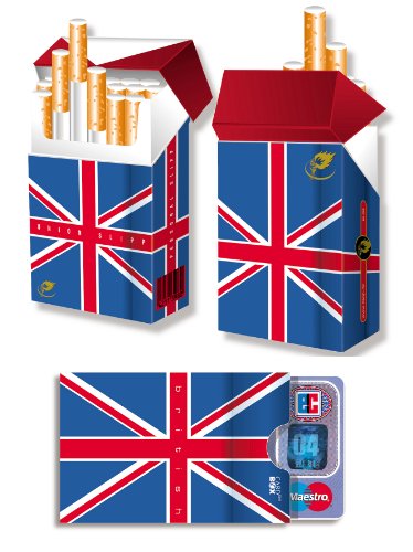 EM 2012 special – 1x cardbox UND 1x indo slipp im SET – UNION JACK