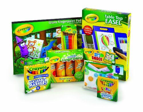 See Crayola Tabletop Easel and Accessories Value Bundle