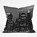 DENY Designs Leonidas Oxby New York Financial District Throw Pillow, 26-Inch by 26-Inch