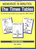 Memorize in Minutes: The Times Tables, Teaching Manual