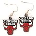 Chicago Bulls Dangle Earrings