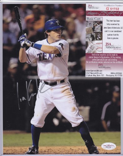 Josh Hamilton Texas Rangers Signed Autographed Photo Jsa Matching Numbers