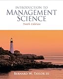 Introduction to management science