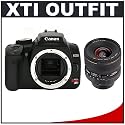 Canon Digital Rebel XTi (Black) 10.1MP Digital SLR Camera (Body Only) [in Canon Outfit Box] with Sigma 17-35mm f/2.8-4 EX DG HSM Lens