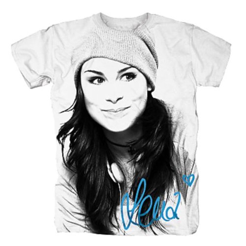 Produkt-Bild: Universal Music Shirts Lena - Smile 4826396 Unisex - Erwachsene Shirts/ T-Shirts, Gr. 38/40 (M), Wei&szlig; (wei&szlig;)