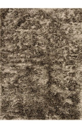 Loloi Vida Shag VS-01 Polyester 5-Feet by 7-Feet 6-Inch Area Rug, Taupe