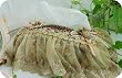 Delicate Ribbon Embroidery Lace Tissue Box Cover