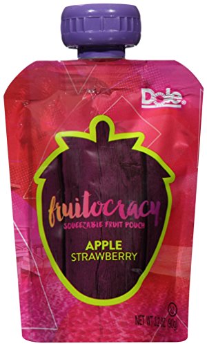 Fruitocracy, Apple Strawberry, 4 Count (Pack of 8)