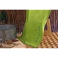 Saunatuch Wellnesstuch Badetuch Uni Gr�n Frottee 80x200 cm (1-9-8)