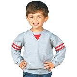 Rabbit Skins - Toddler Sweatshirt with Stripes (3394)
