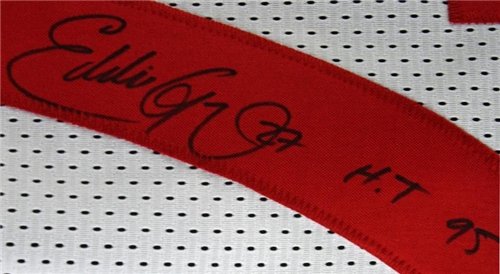 Ohio State Eddie George Authentic Autographed/Hand Signed Jersey JSA #w186128