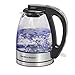 Hamilton Beach Compact Glass Kettle, 1 Liter (40930)