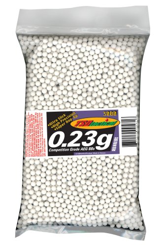 TSD Tactical 3,000 ct. Bag Plastic White Airsoft BBs (6mm, 0.23g)