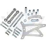 CVF Racing Pontiac Power Steering Bracket, 350 - 400, 428 & 455 by CVF Racing