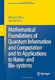 Mathematical Foundations of Quantum Information and Computation and Its Applications to Nano- and Bio-systems (Theoretical and Mathematical Physics)
