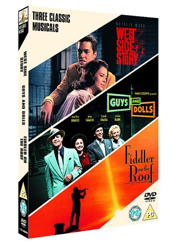 CD-Charts  DVD : West Side Story/Guys And Dolls/Fiddler On The Roof