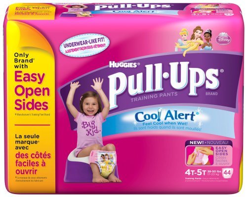Pull-Ups® Training Pants with Cool Alert, Girls, 4T-5T, 44 Count