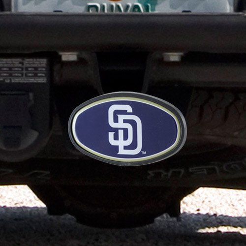 San Diego Padres Domed Logo Plastic Hitch Cover