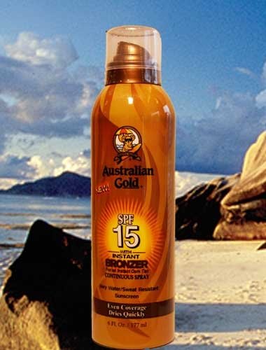 Australian Gold SPF 15 Cont.Spray mit Instant Bronzer 177 ml Preisvergleich