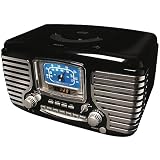 Crosley Corsair Clock Radio with CD Player - Choose Color
