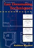 cover of Easy Dressmaking Techniques (Milner Craft Series)