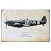 Stinky Spitfire MK VB, Airplane Fighter Retro Vintage Tin Sign 12