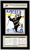 Anaheim Ducks - Game 1 Jean-Sebastien Giguere - 2007 Stanley Cup Champions Frame