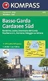 Basso Garda - Gardasee S�d: Wanderkarte mit Radrouten. GPS-genau. 1:25 000 - 