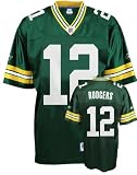 Aaron Rodgers Jersey: Reebok Green Replica #12 Green Bay Packers Jersey - Large