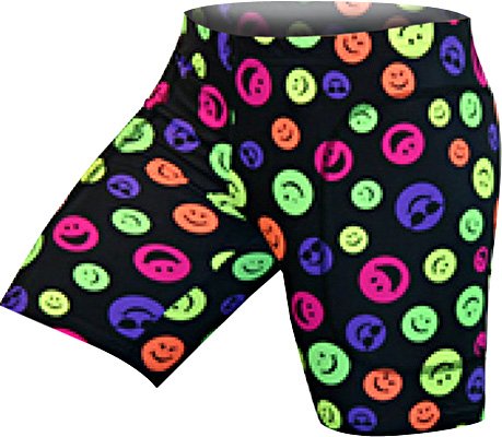 Happy Face Softball Sliding Shorts